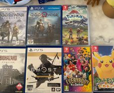 Games for sale, all in very good condition.