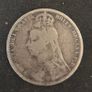 1889 Queen Victoria Shilling Image 2