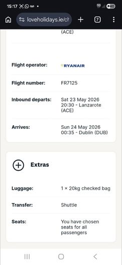 flights to lanzarote
