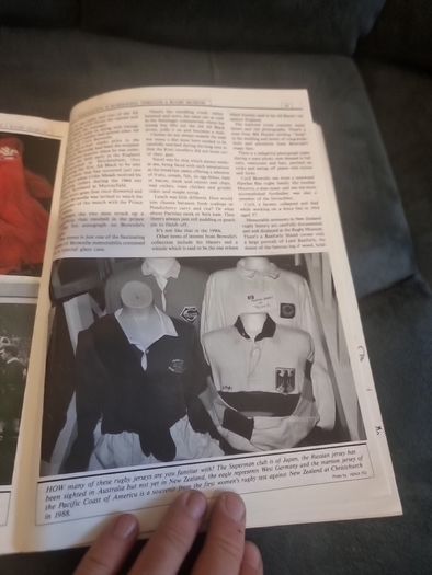 The Big Black Rugby Book  1990