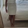 ALICE + OLIVIA New York cream embellished dress Sz 8US (Fit 10-12UK) - Bnwt Rrp 650 Image 3