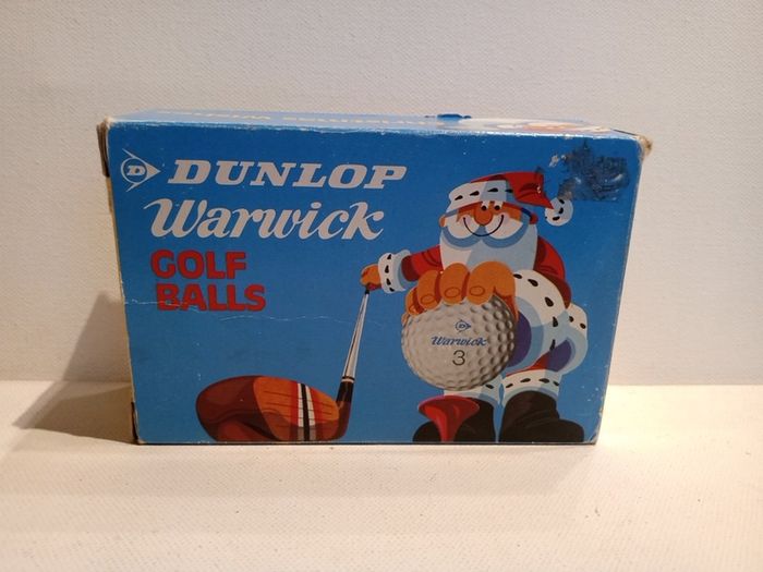 Dunlop Warwick Golf Balls Vintage