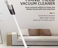 Cordless Handheld Vacuum Cleaner with Dual 2000mAh Batteries, new, unopened.