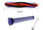 dyson v6 animal dc59 brush filter kit 225 mm