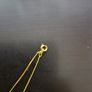 Delicate golden imitation chain Image 6