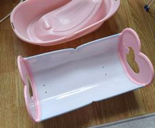 Doll bed and bath