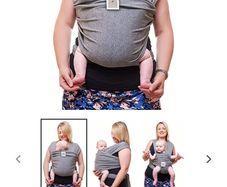 Baby wrap carrier