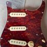 Squier strat loaded pickguard and backplate with screws Image 2