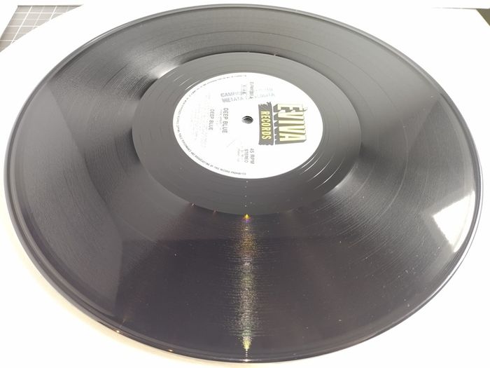 Deep Blue - Deep Blue - Eviva Records - HUGE Ibiza SASHA Classic! Downtempo Ambient HOUSE Breaks ORIGINAL 1990 Pressing! Condition: Near MINT!