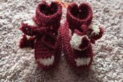 Baby woolen boots