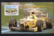 2001 Ireland Centenary of the Royal Irish Automobile Club: Jordon Commemorative Stamp Miniature Sheet Fine CDS Used with clear Dublin Cancel