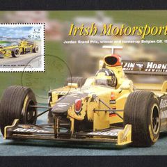 2001 Ireland Centenary of the Royal Irish Automobile Club: Jordon Commemorative Stamp Miniature Sheet Fine CDS Used with clear Dublin Cancel