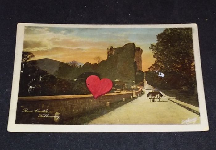Ireland Postcard : Ross Castle , Killarney , Co. Kerry - 1900s A