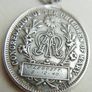 Vintage heavy Beautiful Irish Solid Sterling Silver Monstra Te Esse Matrem Medal by PQ&Co Dublin 1940 length 30,5" - 19,50g Image 9
