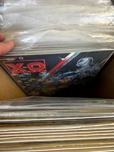 Valiant Long Comic Box w 270 comics for Sale