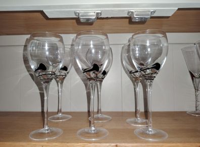 Set of 6 Wine Glasses