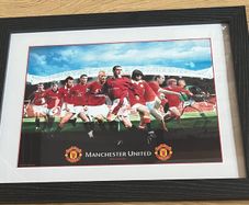 Manchester United framed picture