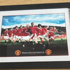 Manchester United framed picture