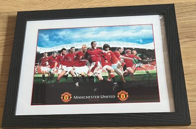 Manchester United framed picture