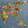 Canvas Map of World Largs 80cm x 60cm kids room Image 8