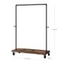 New Heavy Duty Clothes Rack Garment (Greige) FREE P&P Image 8