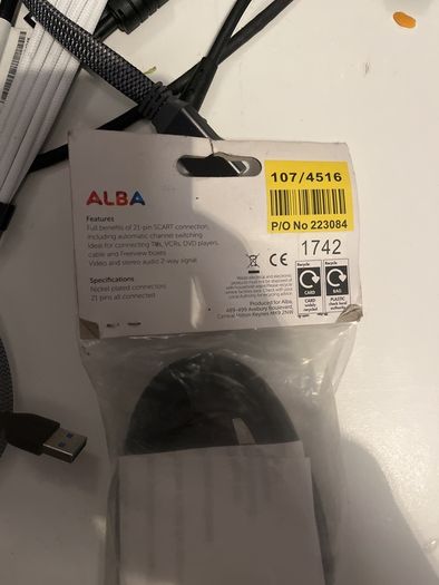 Scart Cable Brand new free 1.5M