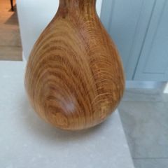 Handmade Woodturned large vase