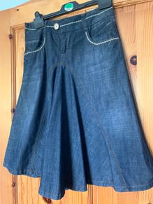 Denim skirt
