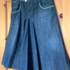 Denim skirt
