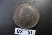 1912 Great Britain. George V. One Penny