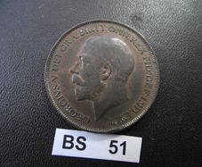 1912 Great Britain. George V. One Penny
