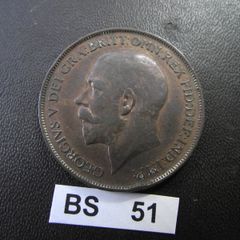 1912 Great Britain. George V. One Penny