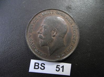 1912 Great Britain. George V. One Penny