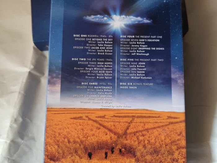 Steven Spielberg's Taken 6 disc Dvd Boxset