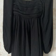 Abercrombie & Fitch Black Babydoll Mini Dress BNWT