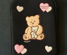 iPad cover/pouch - 10.2"-11" - cute bear design