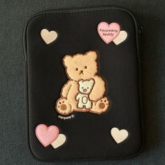 iPad cover/pouch - 10.2"-11" - cute bear design