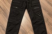 C P Company Black Cargo Joggers