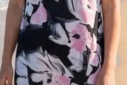 Quiz Summer Tunic Dress with pockets and matching jewellery - Size 10/12