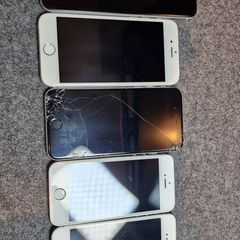 Lot of 5 iPhones For Parts or Repair (Untested)