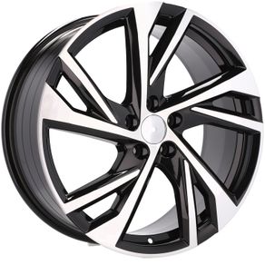 18" XC90 Type Black Alloy Wheels Ford Peugeot Renault Volvo 5x108