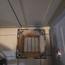 large wicker and metal plant holder Image 3