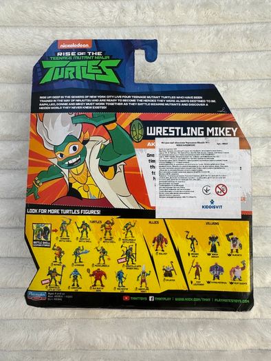 Rise Of The Teenage Mutant Ninja Turtles Wrestling Mikey Aka One Love TMNT Please see photos