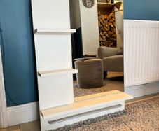 Bathroom mirror & shelves