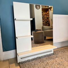 Bathroom mirror & shelves