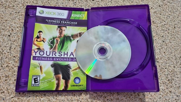 Xbox 360 Kinect Games Exercise Bundle.  Five Games