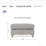 Grey Footstool Image 5