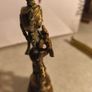 Brass Krishna Idol playing flute Image 2
