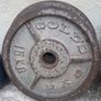 Full set of weights and 20kg Olympic bar Image 7