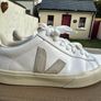 Veja campo women's trainers UK6 - white / beige Image 5